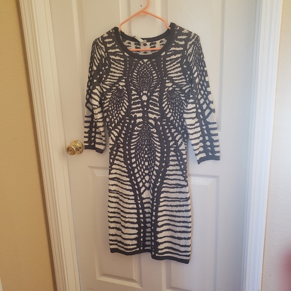 Miilla Elegant Work Dress Charcoal